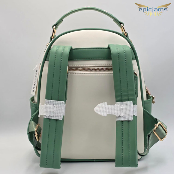 Star Wars Darth Vader Cherry Blossom Floral Green Pink Mini Backpack Bag New - Picture 6 of 8